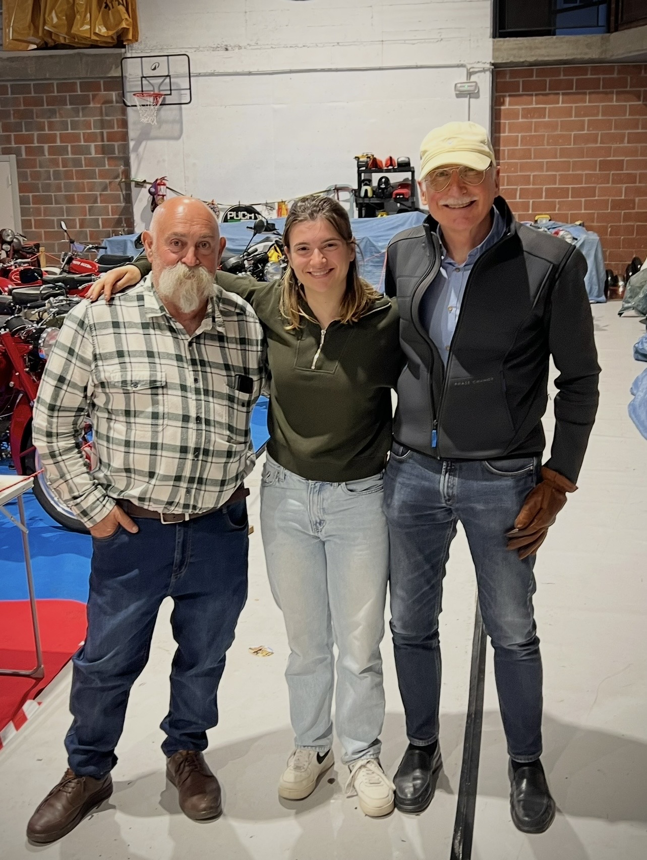 Patricia Krutwig, Javier Lorenzo y Manuel Krutwig