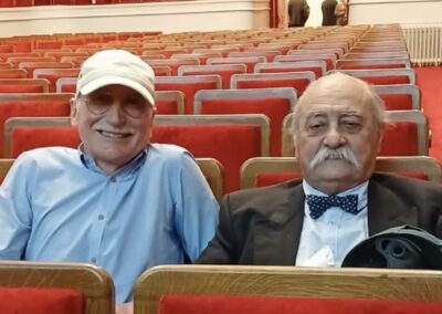 Manuel Krutwig y Javier Alegría