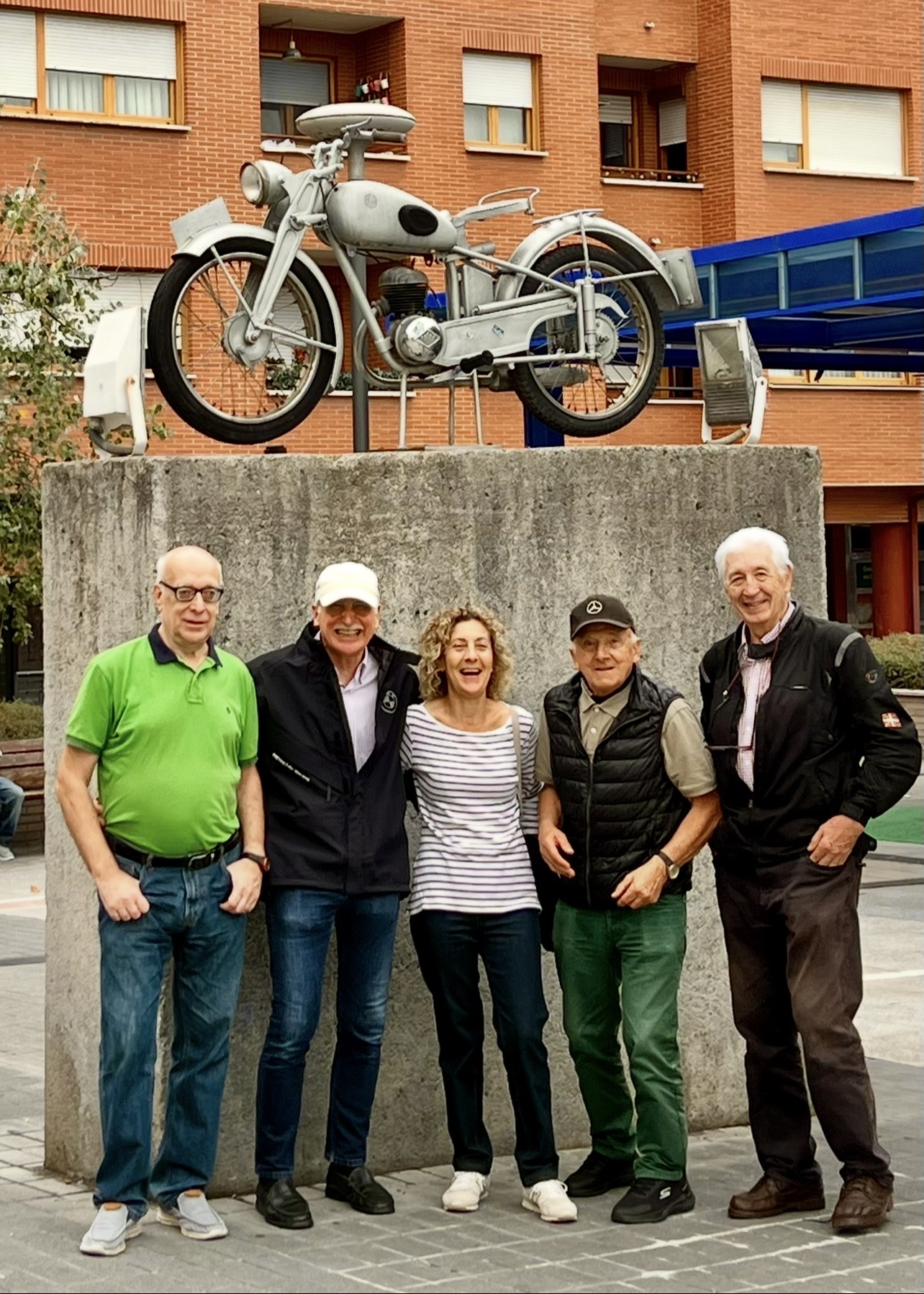 Fernando Fernández, Manuel Krutwig, Marian Sánchez, José Ángel Mendívil y Agustín Heredia
